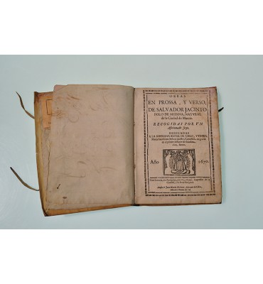 Obras en prossa, y verso, de Salvador Jacinto Polo de Medina...
