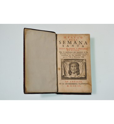 Oficio de la Semana Santa segun el missal y breviario romano