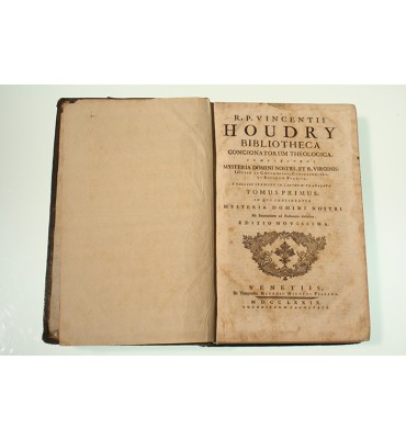 R.P. Vincentii Houdry  Bibliotheca Concionatorum Theologica. Tomo I-V
