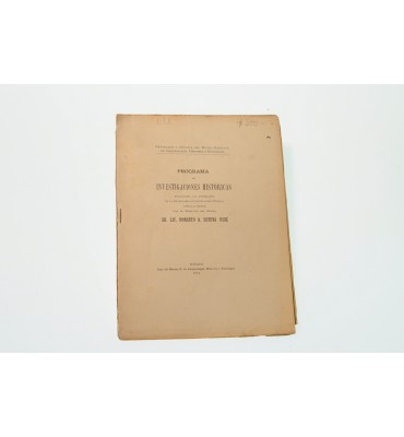 Programa de investigaciones históricas