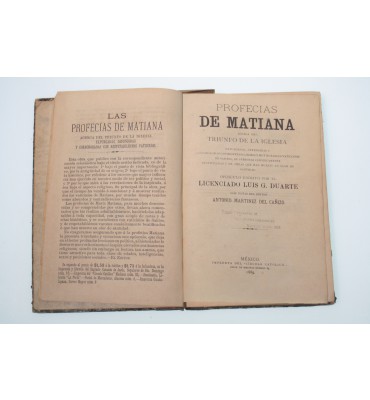 Profecias de Matiana acerca del triunfo de la iglesia