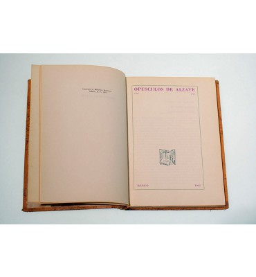 Opúsculos de Alzate  (1768-1791)