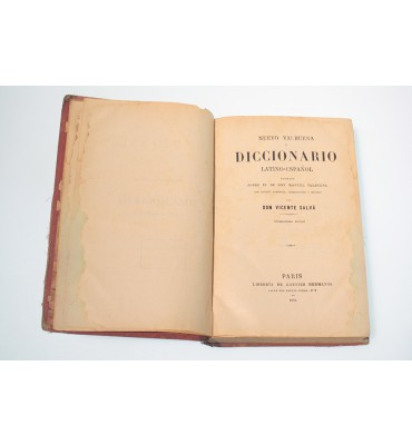 Nuevo Valbuena o Diccionario Latino-Español *