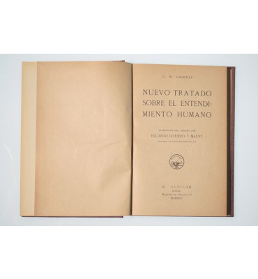 Nuevo tratado sobre el entendimiento humano