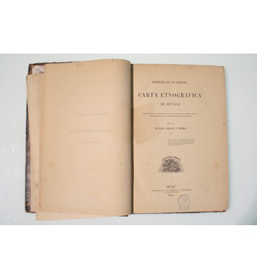 Geografía de las lenguas y carta etnográfica de México