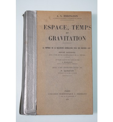 Espace, temps et gravitation