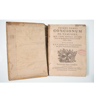 Primus tomus concionum de tempore quae a prima Dominica Adventus usque ad Quadragesimae initium in Ecclesia haberi solent *