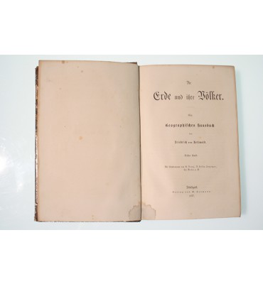 Die Erde und ihre Völker : ein geographisches Hausbuch 