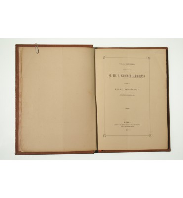 Velada literaria que en honor del Sr. Lic. D. Ignacio M. Altamirano celebró el Liceo Mexicano la noche del 5 de agosto de 1889