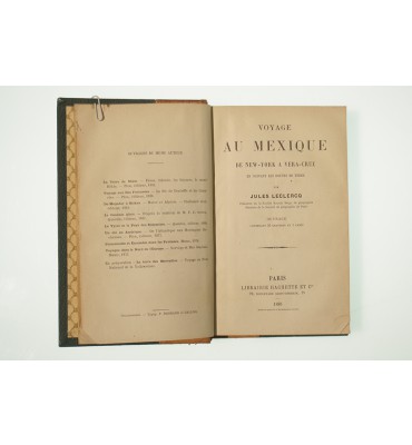 Voyage au Mexique de New-York a Vera-Cruz