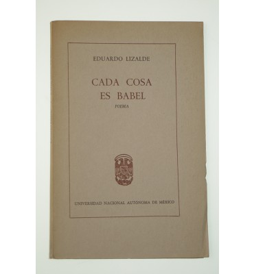 Cada cosa es babel