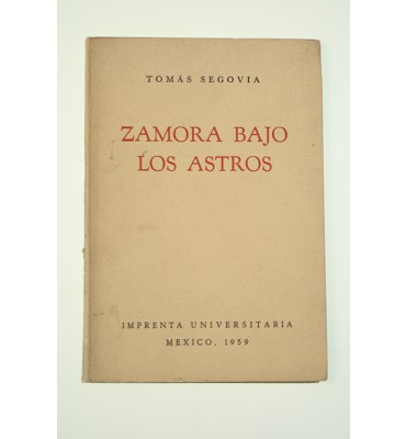Zamora bajo los astros