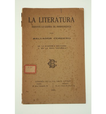 La literatura durante la Guerra de Independencia 