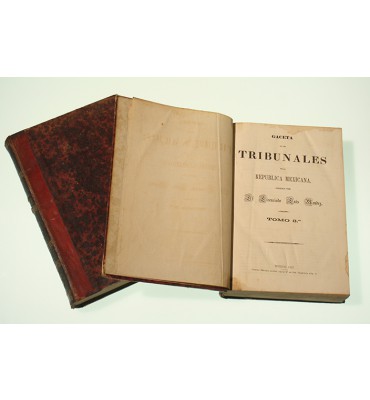 Gaceta de los tribunales de la República Mexicana