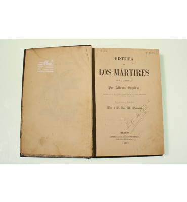 Historia de los mártires de la libertad