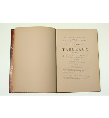 Catalogue des Tableaux anciens