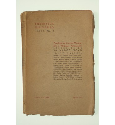 Antología de Cuentos Mexicanos e Hispanoamericanos