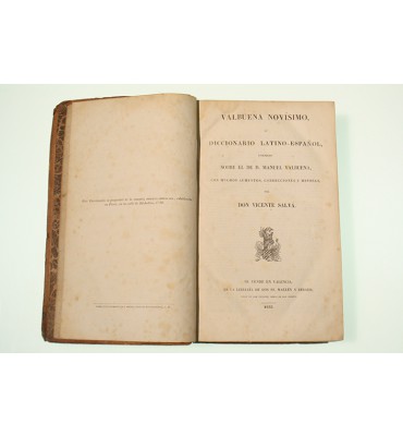 Valbuena novísimo o Diccionario Latino-Español  *