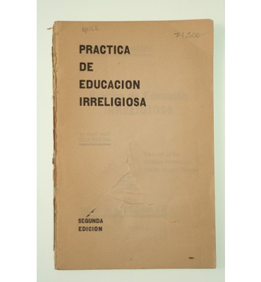 Práctica de educación irreligiosa