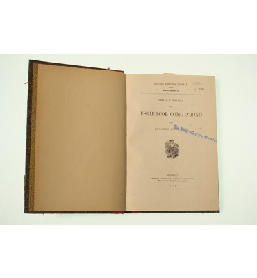 Empleo y ventajas del estiercol como abono