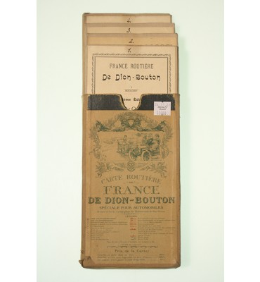 Carté Routiére de France de Dion-Bouton Spéciale pour Automobiles