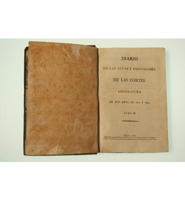 Diario de las actas y discuciones de las córtes