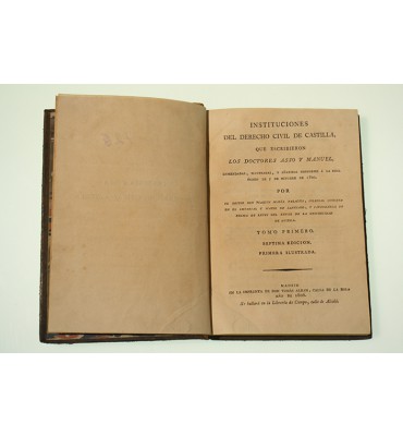 Instituciones del Derecho Civil de Castilla *