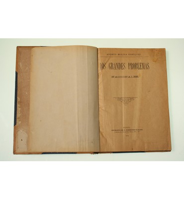 Los grandes problemas nacionales