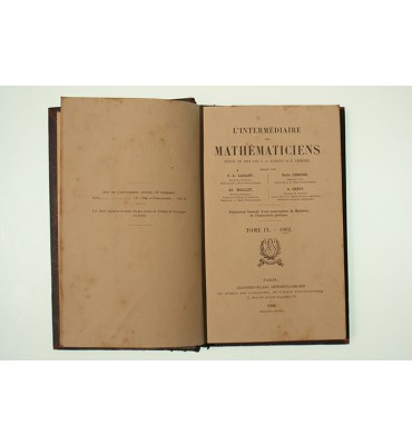 L ´Intermédiaire des Mathématiciens