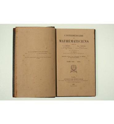 L ´Intermédiaire des Mathématiciens