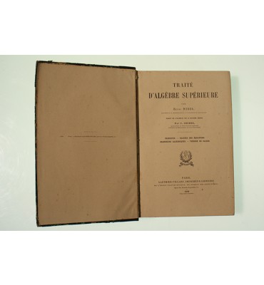 Traité D´Algébre Supérieure