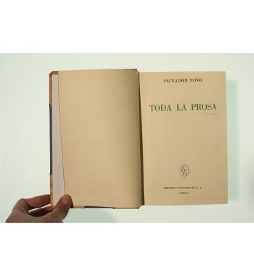 Toda la prosa