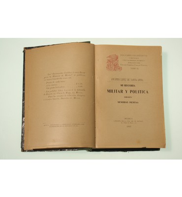 Mi historia militar y política 1810-1874. 