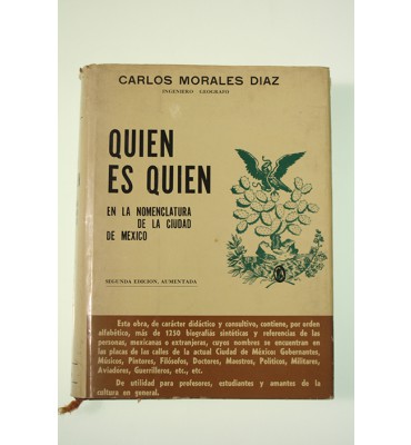Quien es quien en la nomenclatura de la Ciudad de México