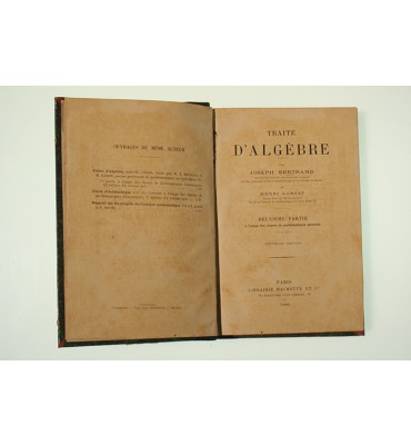 Traité D ´Algébre