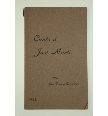 Canto a José Martí