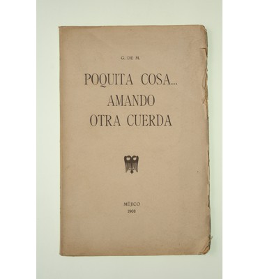 Poquita cosa... amando otra cuerda