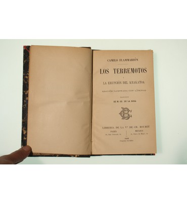 Los terremotos y la erupción del Krakatoa