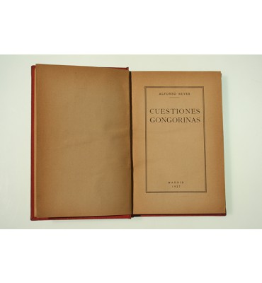 Cuestiones Gongorinas