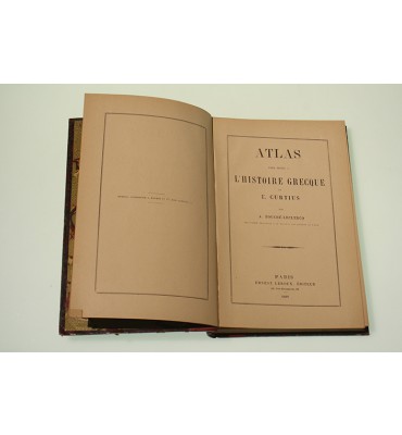 Altas pour servir a l'histoire grecque