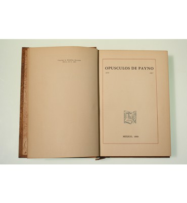 Opúsculos de Payno