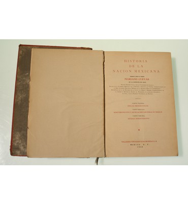 Historia de la nación mexicana