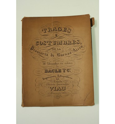 Trages y costumbres de la provincia de Buenos Aires