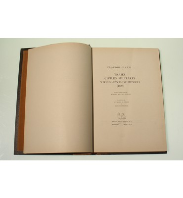 Trajes civiles, militares y religiosos de México (1828)