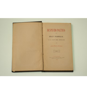 Despecho político. Díaz y Mariscal a la luz del debate