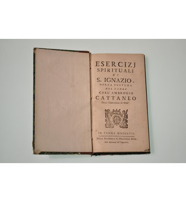 Esercizj spirituali di S. Ignazio 