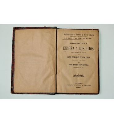 Como Gertrudis enseña a sus hijos