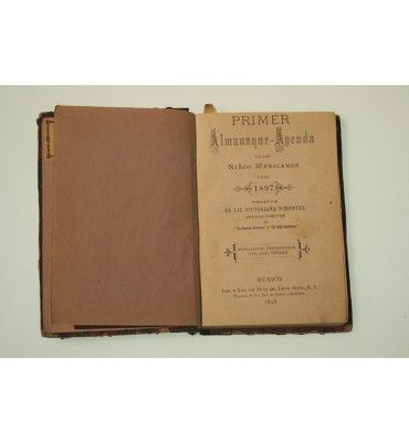 Primer Almanaque - Agenda de los niños mexicanos para 1897