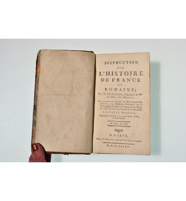 Instruction sur l ´ histoire de France et Romaine