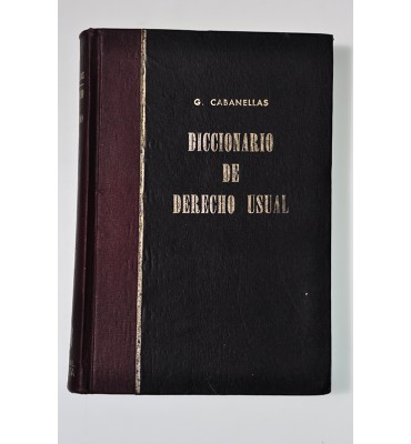 Diccionario de Derecho Usual *
